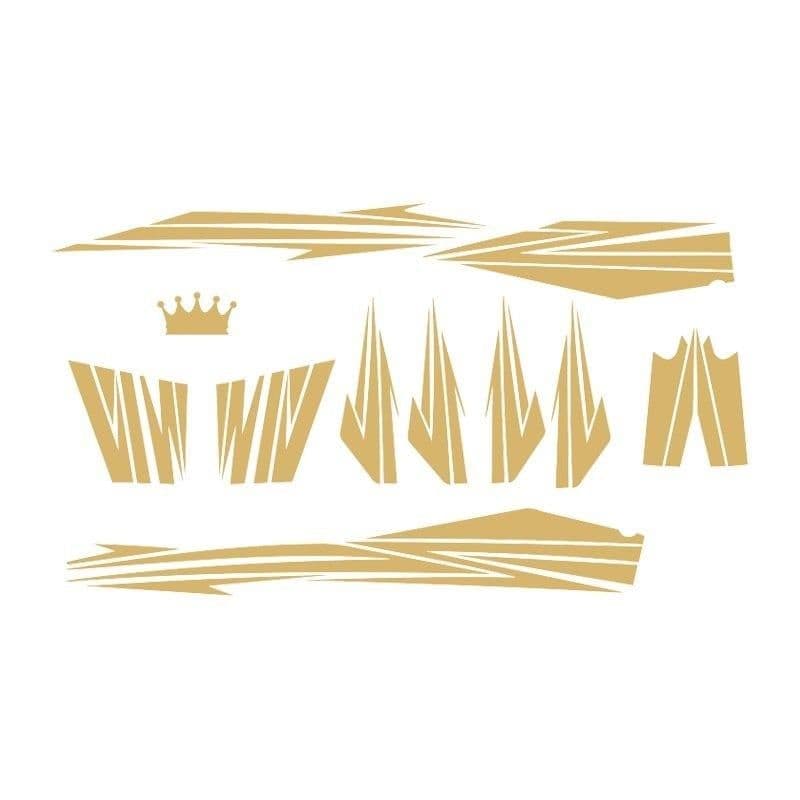 Gold CUP Sticker Seti aksesuar