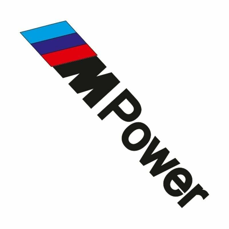 M Power Stıcker CUP Yan Rüzgarlık aksesuar