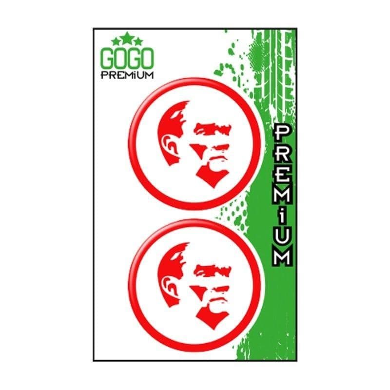 Atatürk 2 (5X5 Cm) İkili Damla Etiket aksesuar