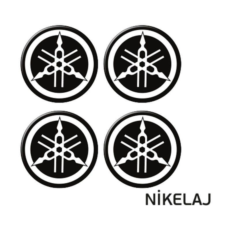 Yamaha Uyumlu 1 (3.5X3.5 Cm) Dörtlü Damla Etiket aksesuar