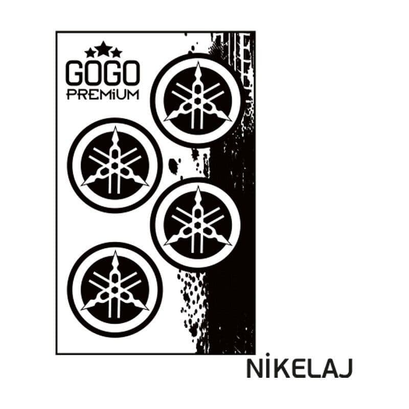 Yamaha Uyumlu (3.5X3.5 Cm) Dörtlü Damlasız Etiket aksesuar