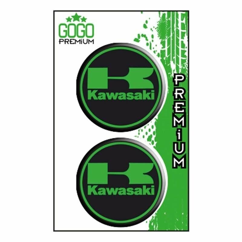Kawasaki Uyumlu (5X5 Cm) İkili Damla Etiket aksesuar
