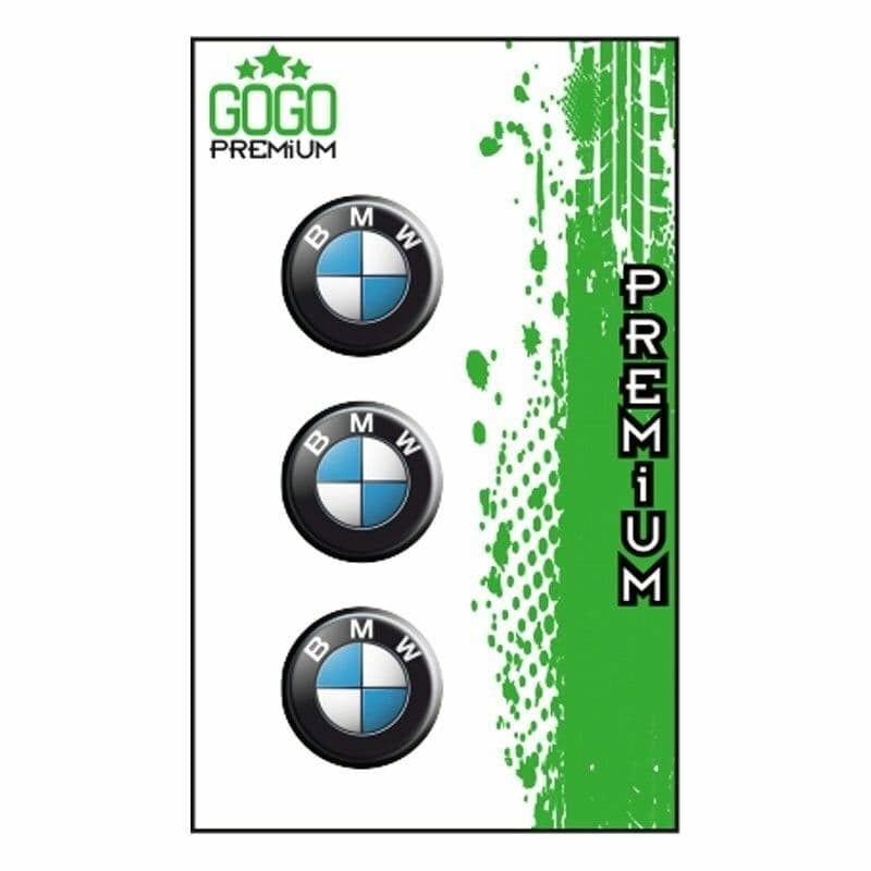 BMW Uyumlu (2.4X2.4 Cm) Üçlü Damla Etiket aksesuar