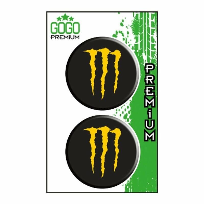 Monster 1 (5X5 Cm) İkili Damla Etiket aksesuar