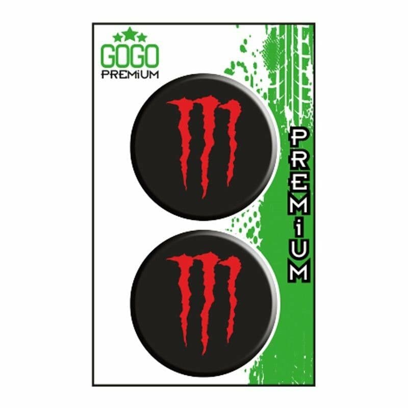 Monster 2 (5X5 Cm) İkili Damla Etiket aksesuar