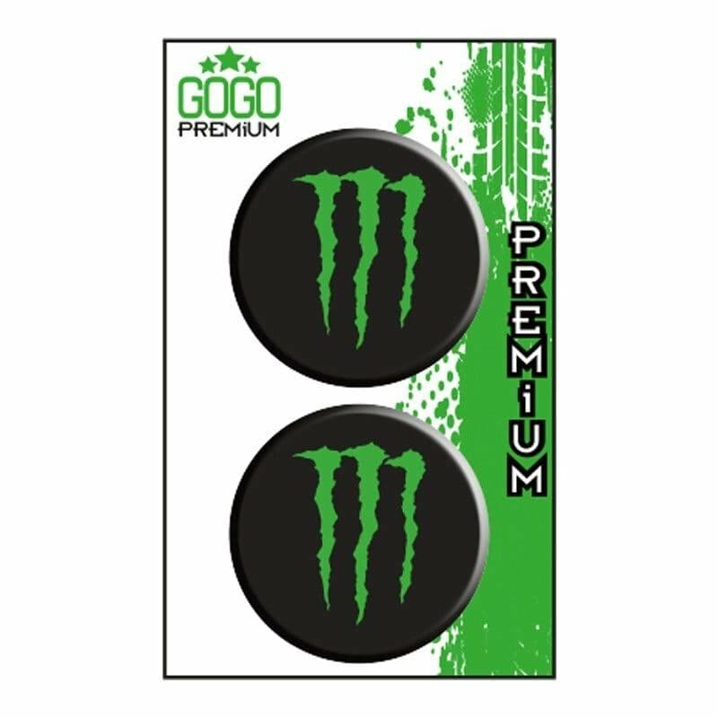 Monster 5 (5X5 Cm) İkili Damla Etiket aksesuar
