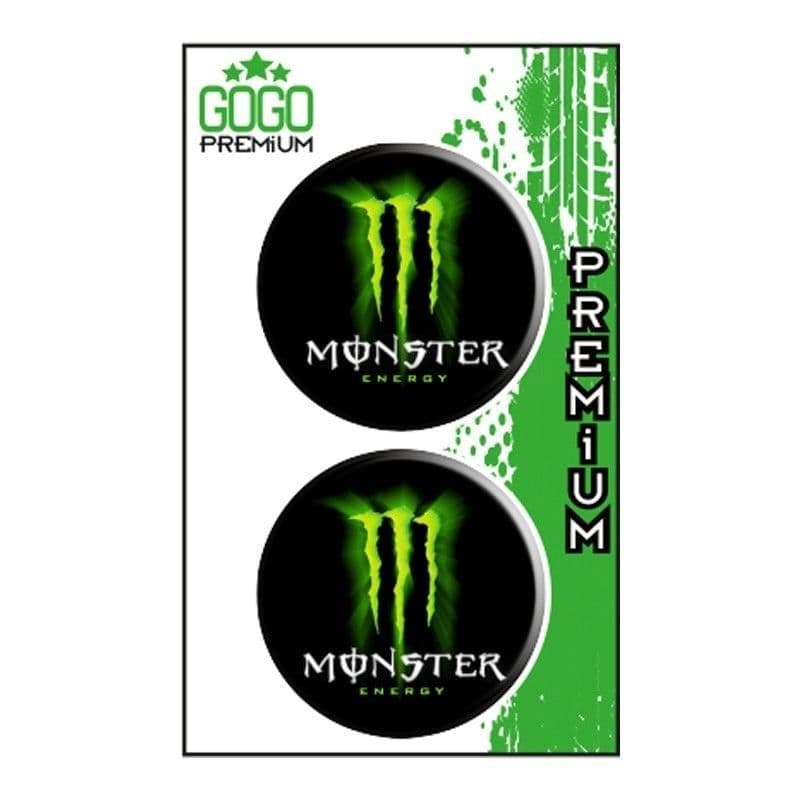 Monster 6 (5X5 Cm) İkili Damla Etiket aksesuar
