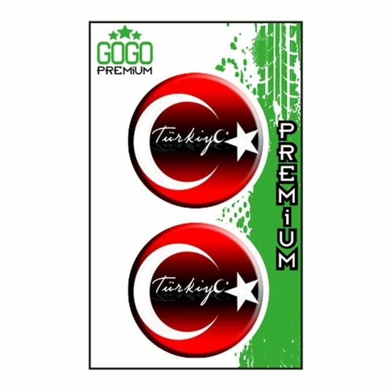 Bayrak 4 (5X5 Cm) İkili Damla Etiket aksesuar