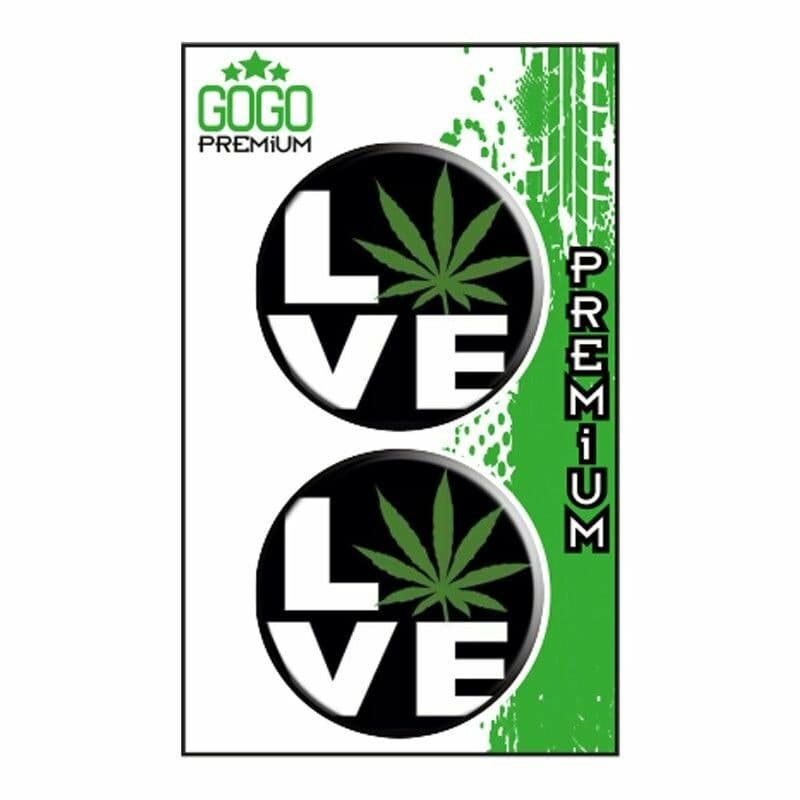 Love 2 (5X5 Cm) İkili Damla Etiket aksesuar