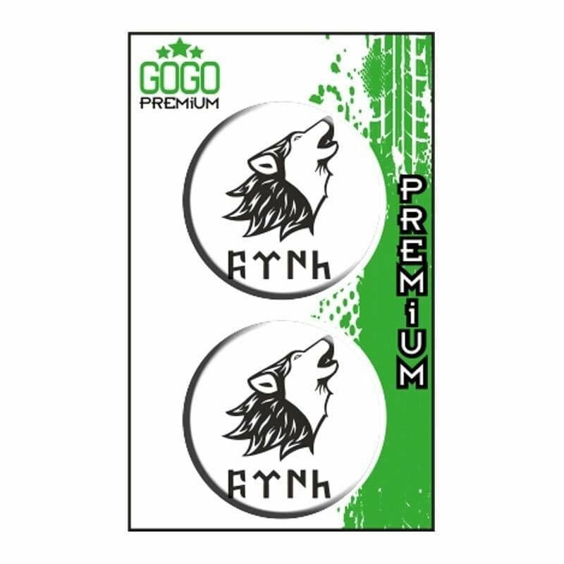 Türk (5X5 Cm) İkili Damla Etiket aksesuar
