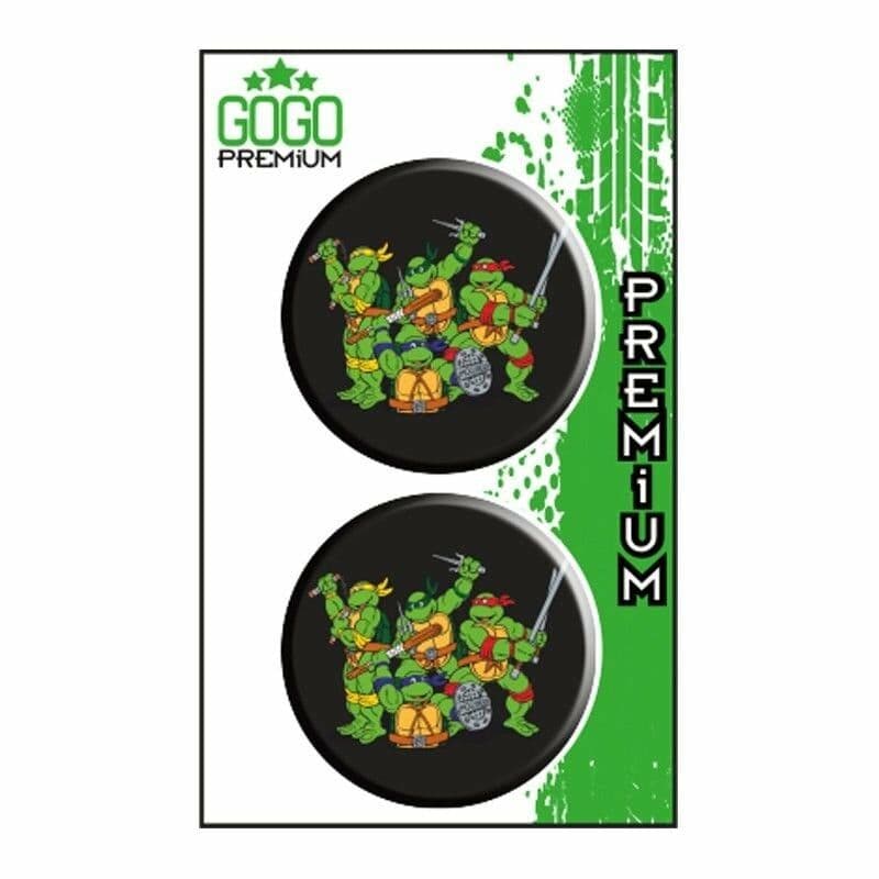 Ninja Kaplumbağa (5X5 Cm) İkili Damla Etiket aksesuar