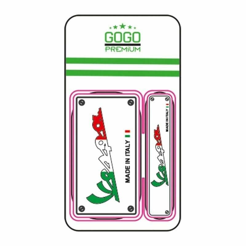 Wespa Kare 2 Li Beyaz Damla Stıcker aksesuar