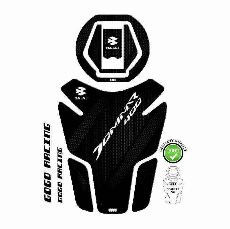 Bajaj Dominar 400 2017 - 2024 Uyumlu Tank Pad aksesuar