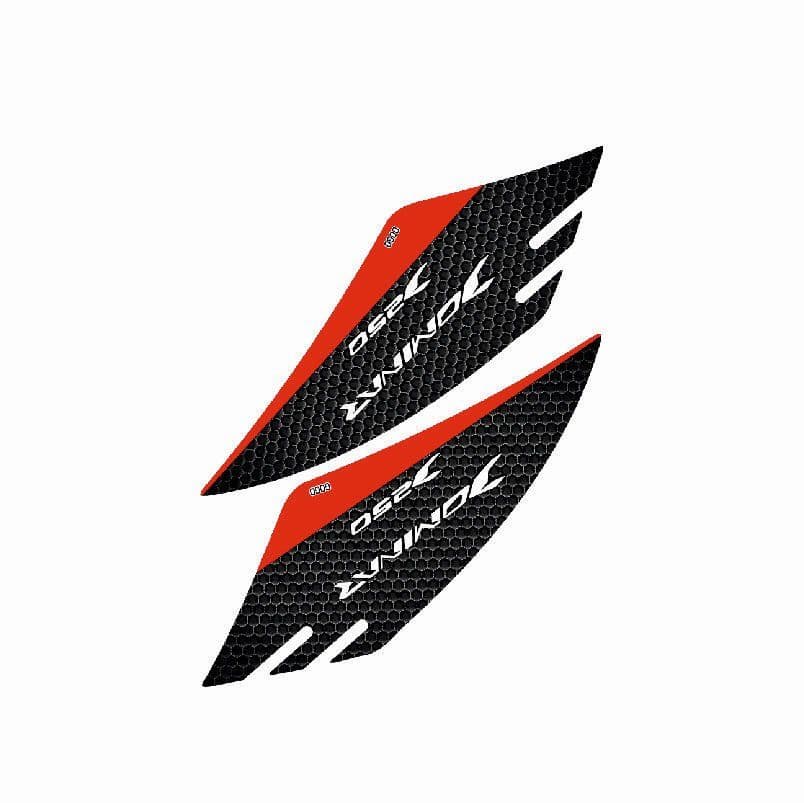 Bajaj Dominar 250 2020 - 2024 Uyumlu Yan Pad 007 aksesuar