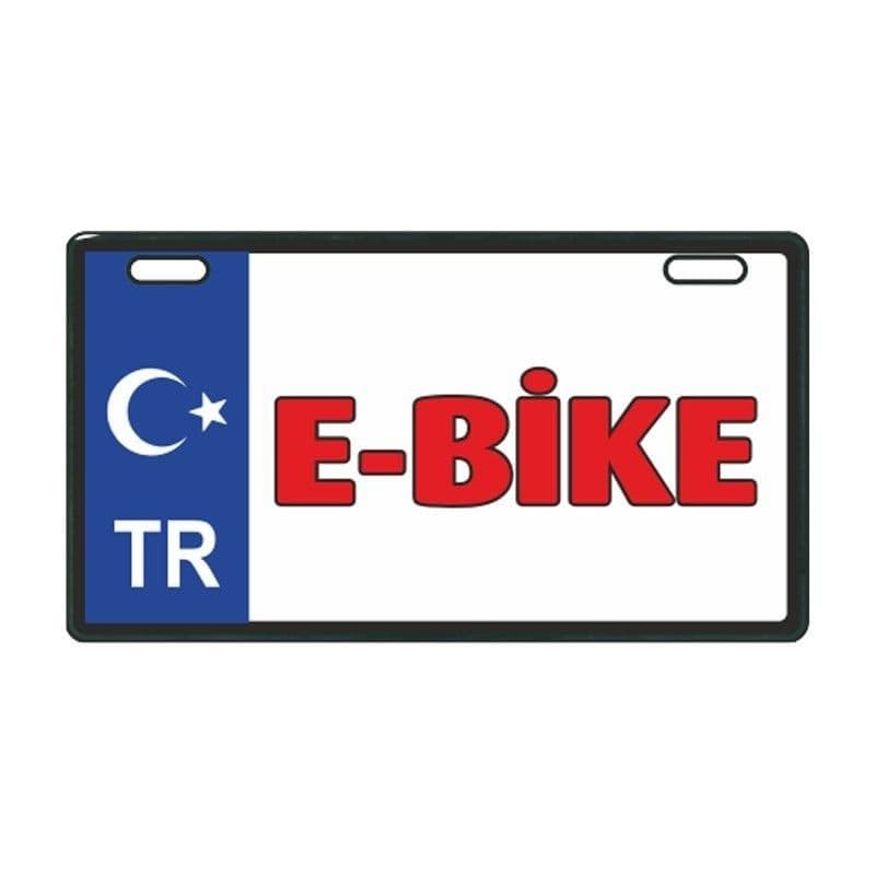 Mavi E-bike E-bike Plakalık aksesuar
