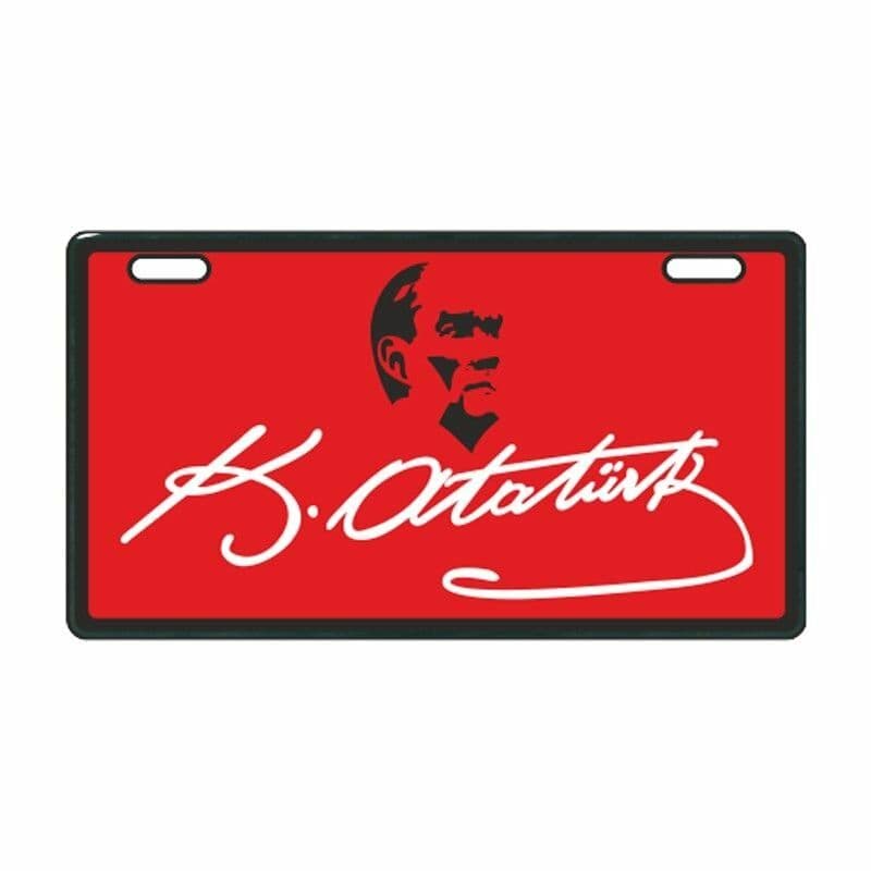 Atatürk E-bike Plakalık aksesuar