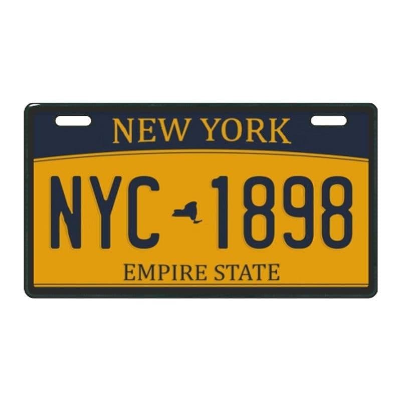 NEW York E-bike Plakalık aksesuar