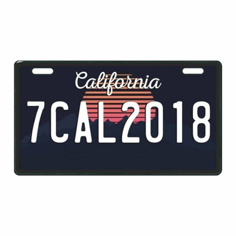Calıfornia 3 E-bike Plakalık aksesuar