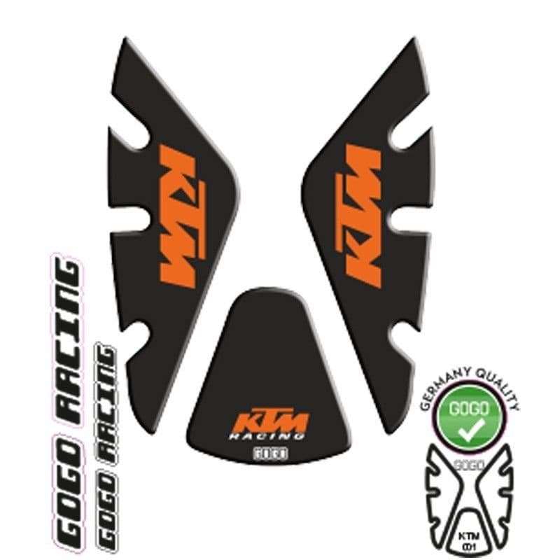 KTM Uyumlu Tank Pad 002 aksesuar
