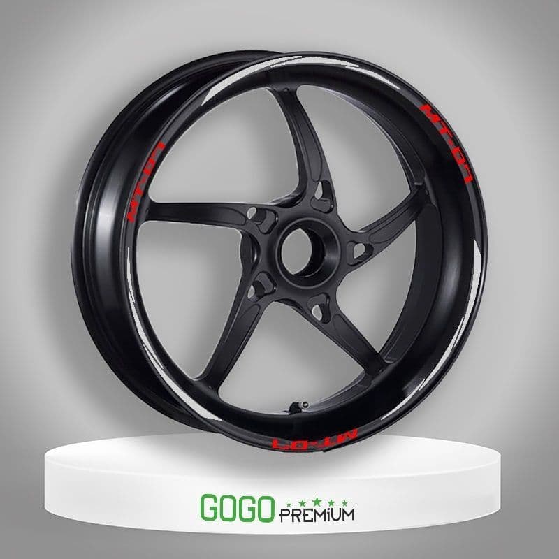 Reflektör Beyaz Yamaha MT-07 Uyumlu 1 Set Jant Şeridi aksesuar