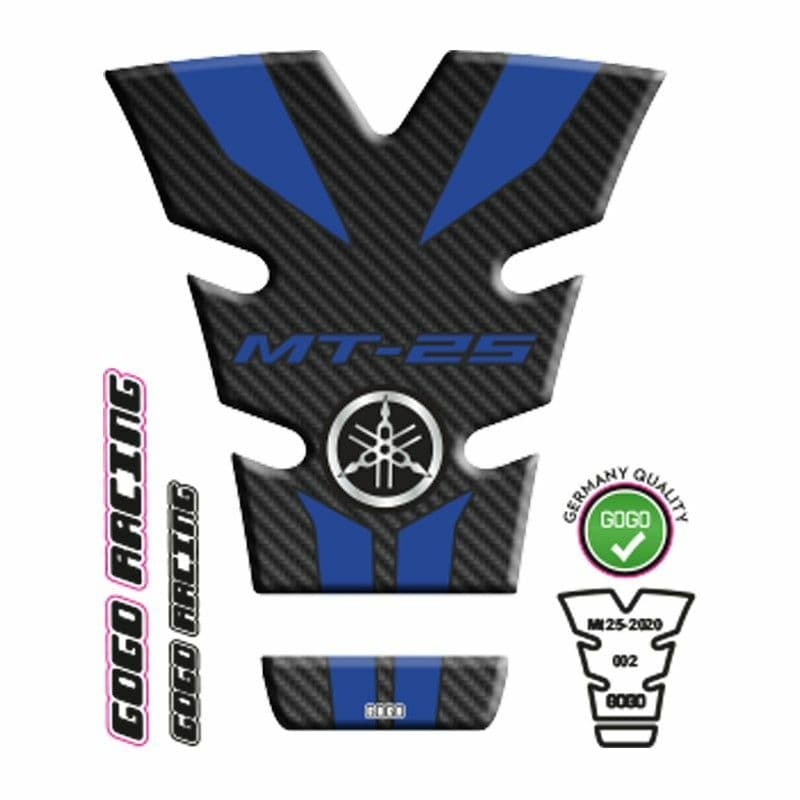 Yamaha MT25 2020 - 2024 Uyumlu Tank PAD 002 aksesuar