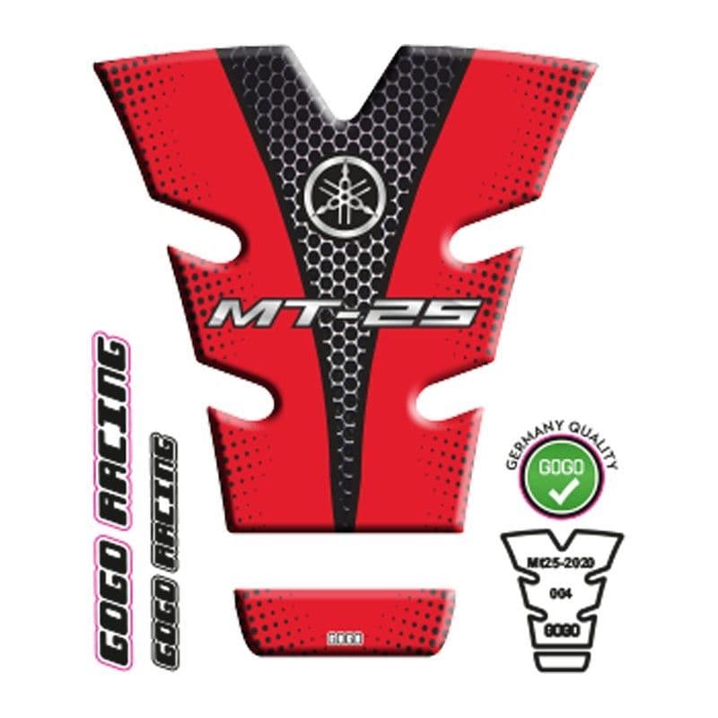 Yamaha MT25 2020 - 2024 Uyumlu Tank PAD 004 aksesuar