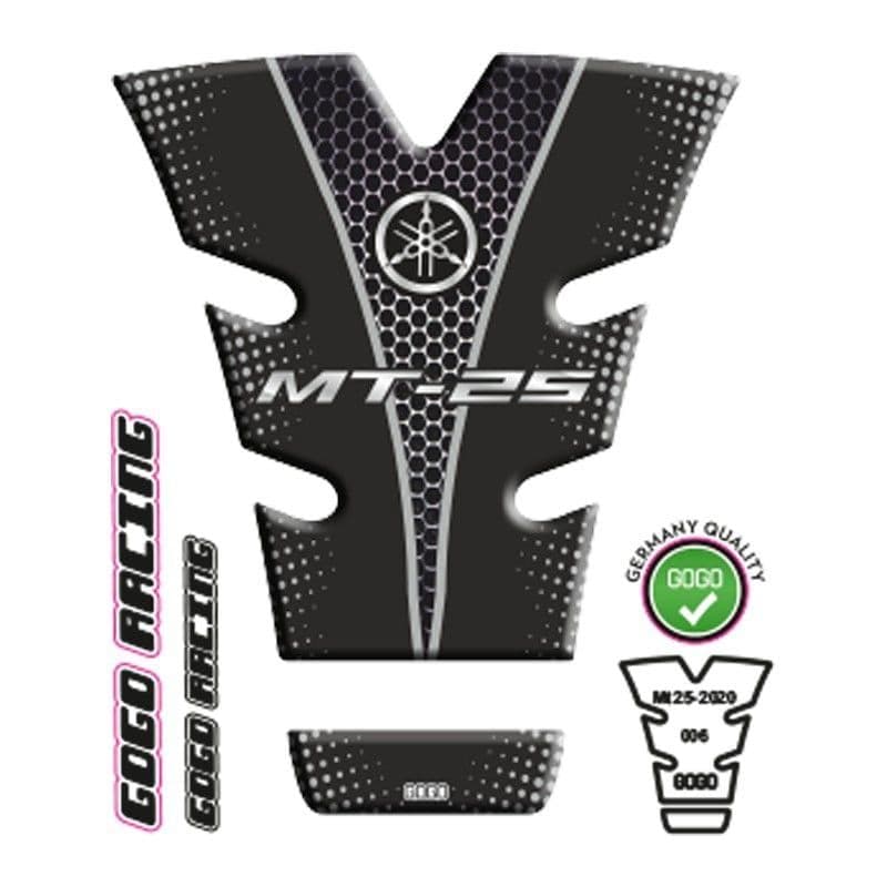 Yamaha MT25 2020 - 2024 Uyumlu Tank PAD 006 aksesuar