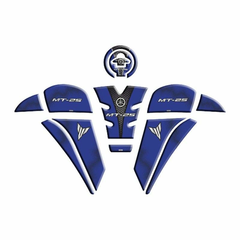 Yamaha MT25 2020 - 2024 Uyumlu Tank PAD Set 005 aksesuar