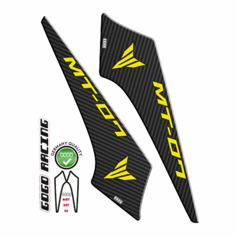 Yamaha MT07 2014 - 2017 Uyumlu Yan PAD 005 aksesuar