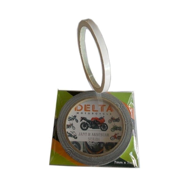 Beyaz 7CM X 7 M Opak 1 Set Jant Şeridi aksesuar