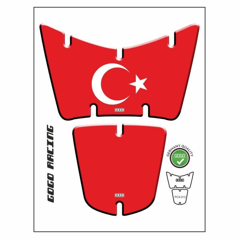 Honda PCX 2014 - 2017 Uyumlu Tank PAD 022 aksesuar