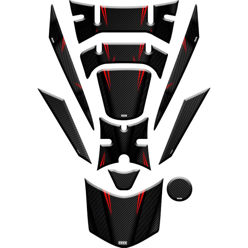 Honda PCX 2018 - 2020 Uyumlu Tank PAD Set 003 aksesuar