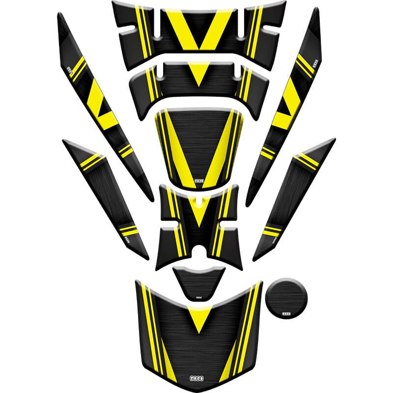 Honda PCX 2018 - 2020 Uyumlu Tank PAD Set 012 aksesuar