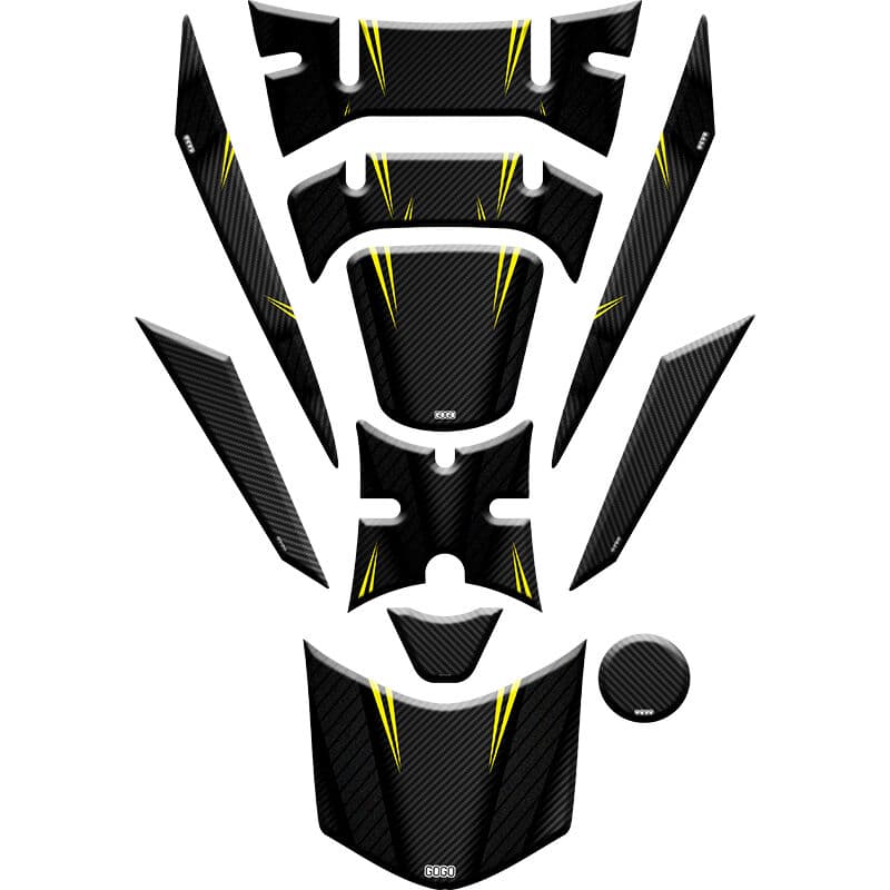 Honda PCX 2018 - 2020 Uyumlu Tank PAD Set 013 aksesuar