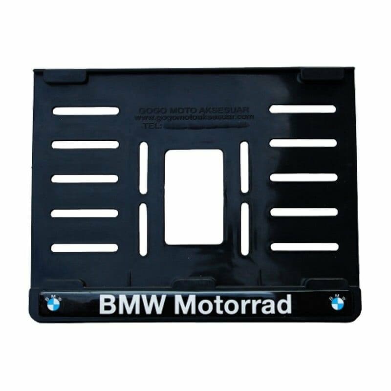 BMW Uyumlu 1 Plastik (15X24 Cm) Kırılmaz Plakalık aksesuar