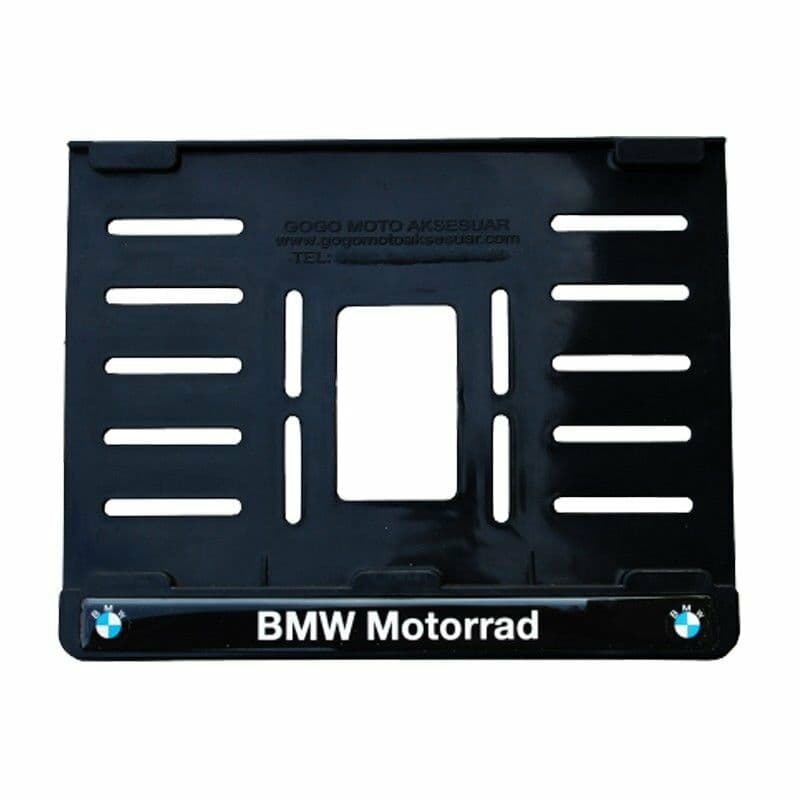BMW Uyumlu 2 Plastik (15X24 Cm) Kırılmaz Plakalık aksesuar