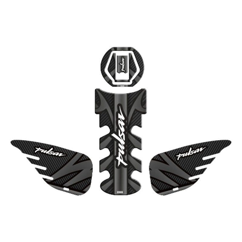Bajaj Pulsar 2014 - 2024 Uyumlu Tank Pad Set 001 aksesuar