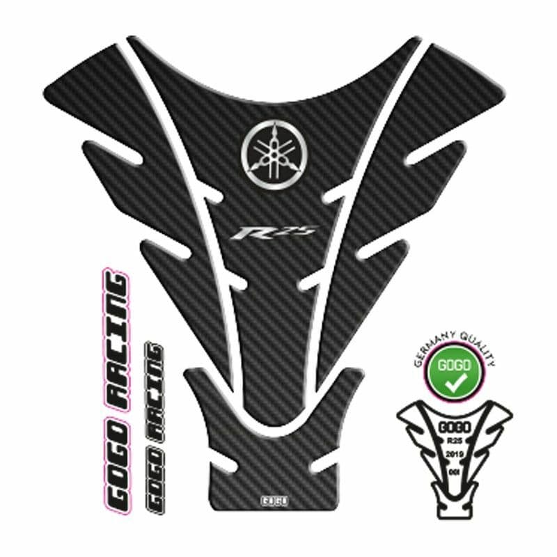 Yamaha R25 2019 - 2024 Uyumlu Tank PAD 001 aksesuar