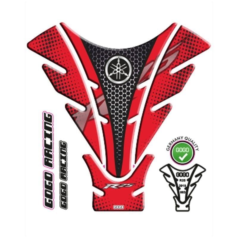 Yamaha R25 2019 - 2024 Uyumlu Tank PAD 003 aksesuar