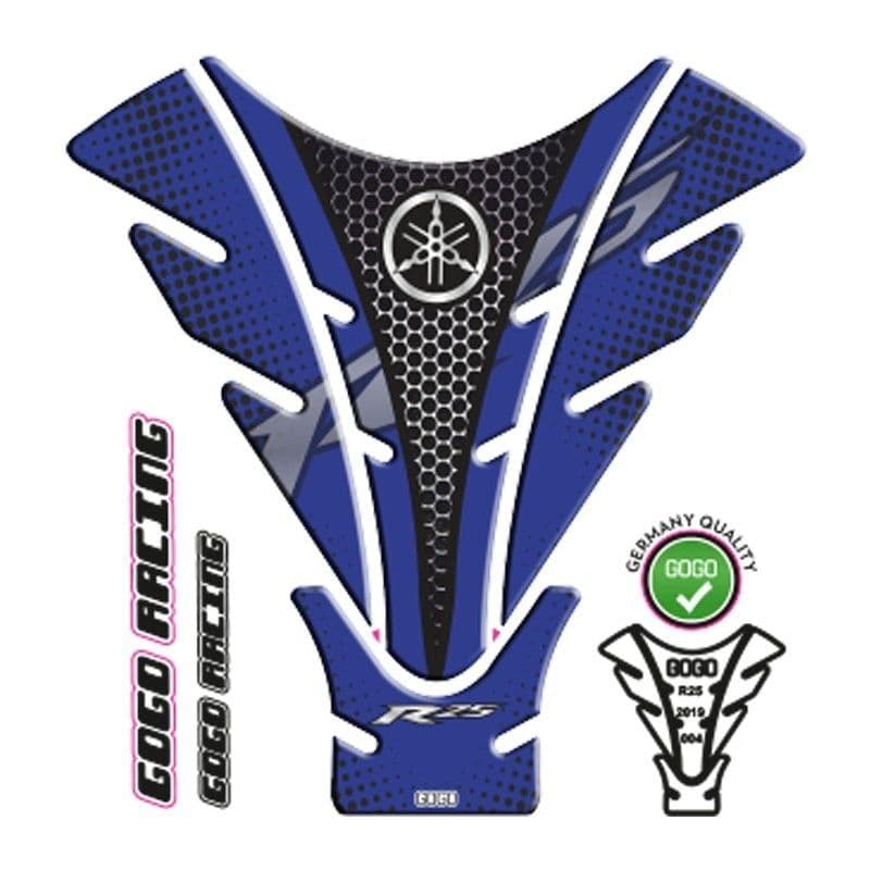Yamaha R25 2019 - 2024 Uyumlu Tank PAD 004 aksesuar