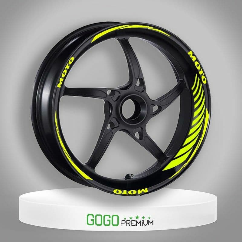 Florasan Sarı Universal Racing Şerit aksesuar