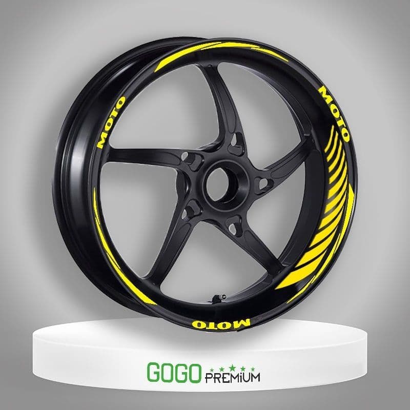 Reflektör Sarı Universal Racing Şerit aksesuar