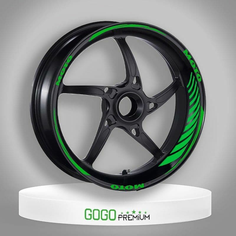 Reflektör Yeşil Universal Racing Şerit aksesuar