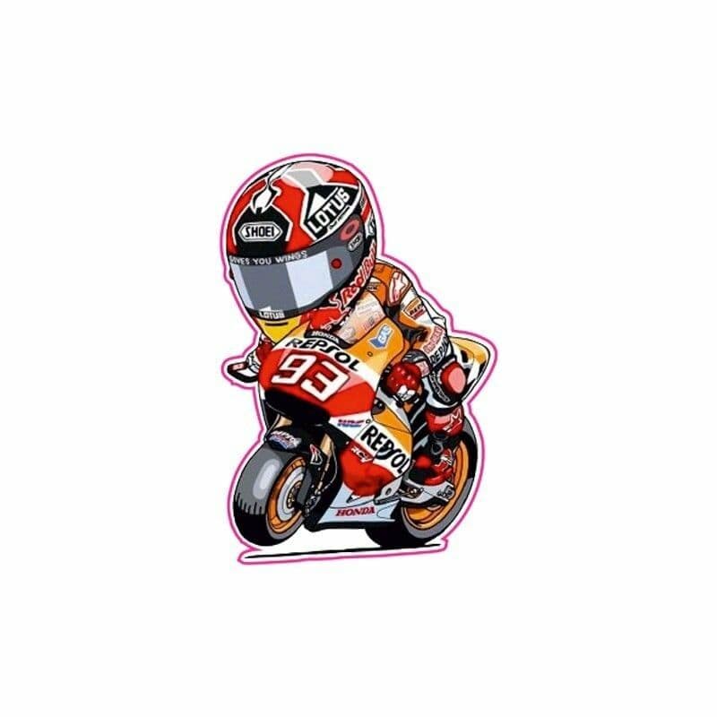 72 X 105 Mm Sticker 10'LU aksesuar