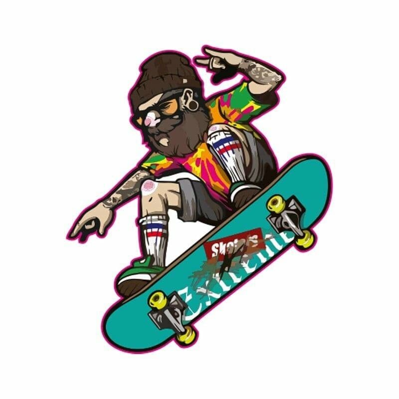 75 X 85 Mm Sticker 10'LU aksesuar
