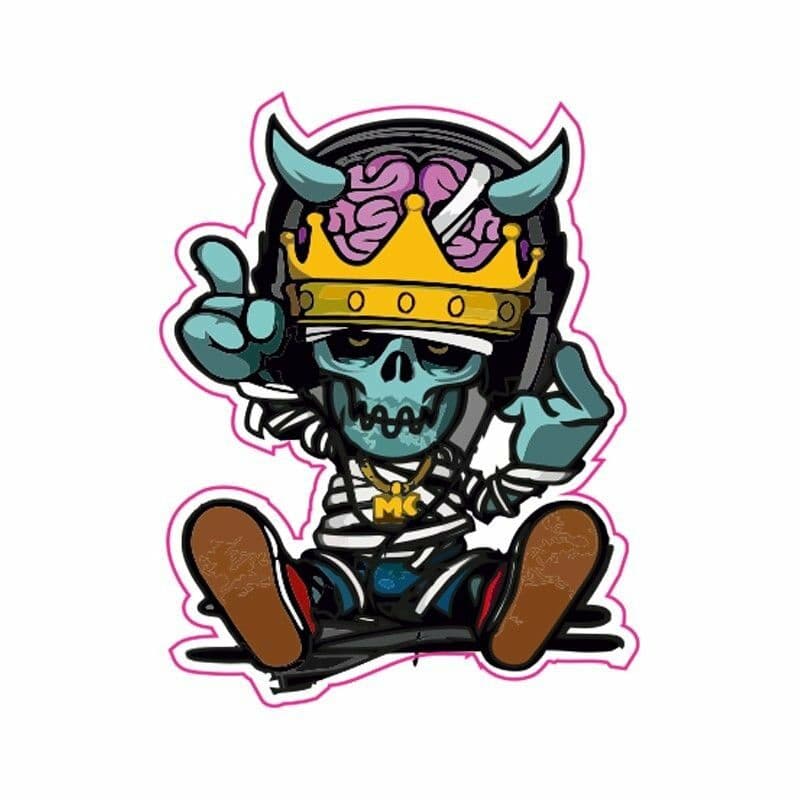 70 X 90 Mm Sticker 10'LU aksesuar