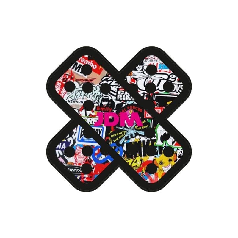 75 X 75 Mm Sticker 10'LU aksesuar