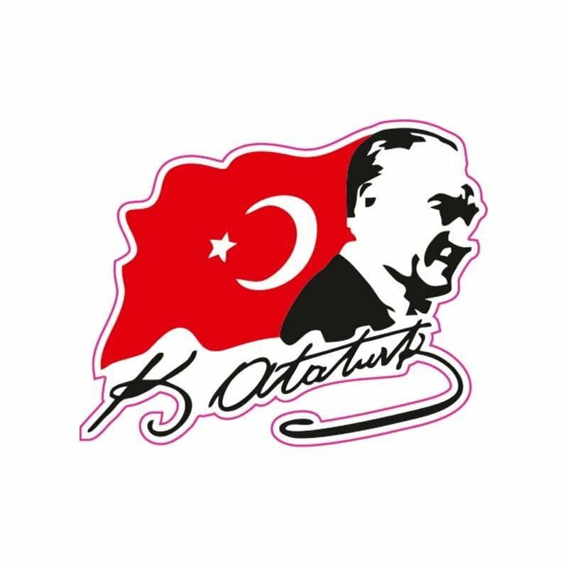 75 X 90 Mm Sticker 10'LU aksesuar