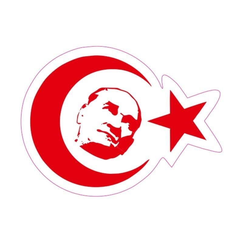90 X 70 Mm Sticker 10'LU aksesuar