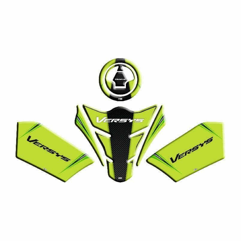 Kawasaki Versys 650 Uyumlu Tank Pad Set 001 aksesuar